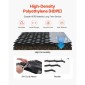 VEVOR Gravel Grid, 2 Inch Depth, 26,87 x 3,94 FT / 8200 x 1200 mm, 1880 LBS Per Sq ft Grass Ground Retainer, Permeable Geo Grids Driveway Stabilization, for Garden, Patio, Walkway, RV Parking Slopes