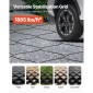 VEVOR Gravel Grid, 2 Inch Depth, 26,87 x 3,94 FT / 8200 x 1200 mm, 1880 LBS Per Sq ft Grass Ground Retainer, Permeable Geo Grids Driveway Stabilization, for Garden, Patio, Walkway, RV Parking Slopes
