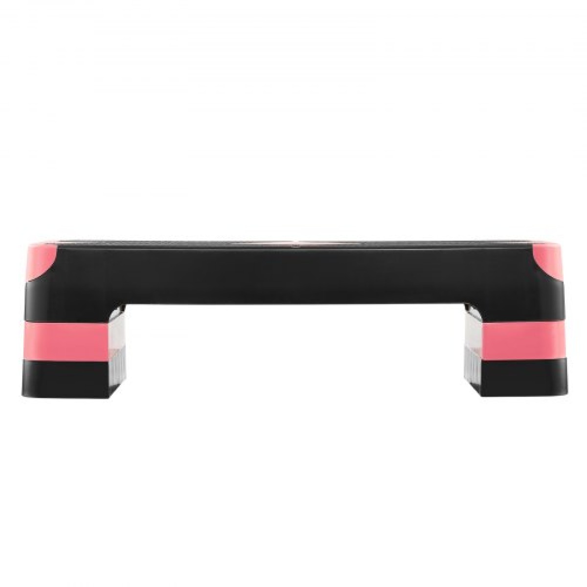 VEVOR Aerobic Step Platform, Aerobic Stepper προπόνησης 28 ιντσών, ρυθμιζόμενο ύψος προπόνησης γυμναστικής Step Deck Trainer με 4 ανυψωτικά, Αντιολισθητικός πάγκος επιφανείας για Home Gym Cardio Strength, κόκκινο