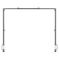 Βάση VEVOR Over The Table Rod με σφιγκτήρες, 13"-42" ψηλό & 28"-98" μήκος ρυθμιζόμενο, μεταλλική επιτραπέζια βάση καμάρας, επιτραπέζια καμάρα από μπαλόνι πλαίσιο για χριστουγεννιάτικα στολίδια πάρτι γενεθλίων γάμου, μαύρο