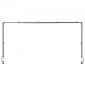 Βάση VEVOR Over The Table Rod με σφιγκτήρες, 13"-42" ψηλό & 28"-98" μήκος ρυθμιζόμενο, μεταλλική επιτραπέζια βάση καμάρας, επιτραπέζια καμάρα από μπαλόνι πλαίσιο για χριστουγεννιάτικα στολίδια πάρτι γενεθλίων γάμου, μαύρο