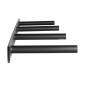 Πλωτό στήριγμα ραφιού VEVOR 1 Pack, 230 lbs/104 kg Χωρητικότητα βάρους, 43x6,2x1,5 ίντσες / 1092,2x157,4x38,1 mm, Υποστήριξη κρυφών βραχιόνων ραφιού βαρέως τύπου, Αόρατος πλωτός βραχίονας τοποθέτησης στον τοίχο