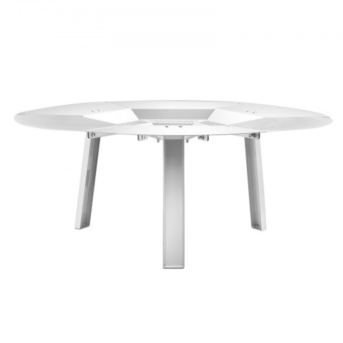 VEVOR Fire Pit Heat Delector for Solo Solo Yukon, 635 mm Bonfire Round for Wood Burning Fire Pit, 304 Ανοξείδωτος διαχύτης θερμότητας, Αποσπώμενο κάλυμμα καυστήρα Αξεσουάρ κάμπινγκ