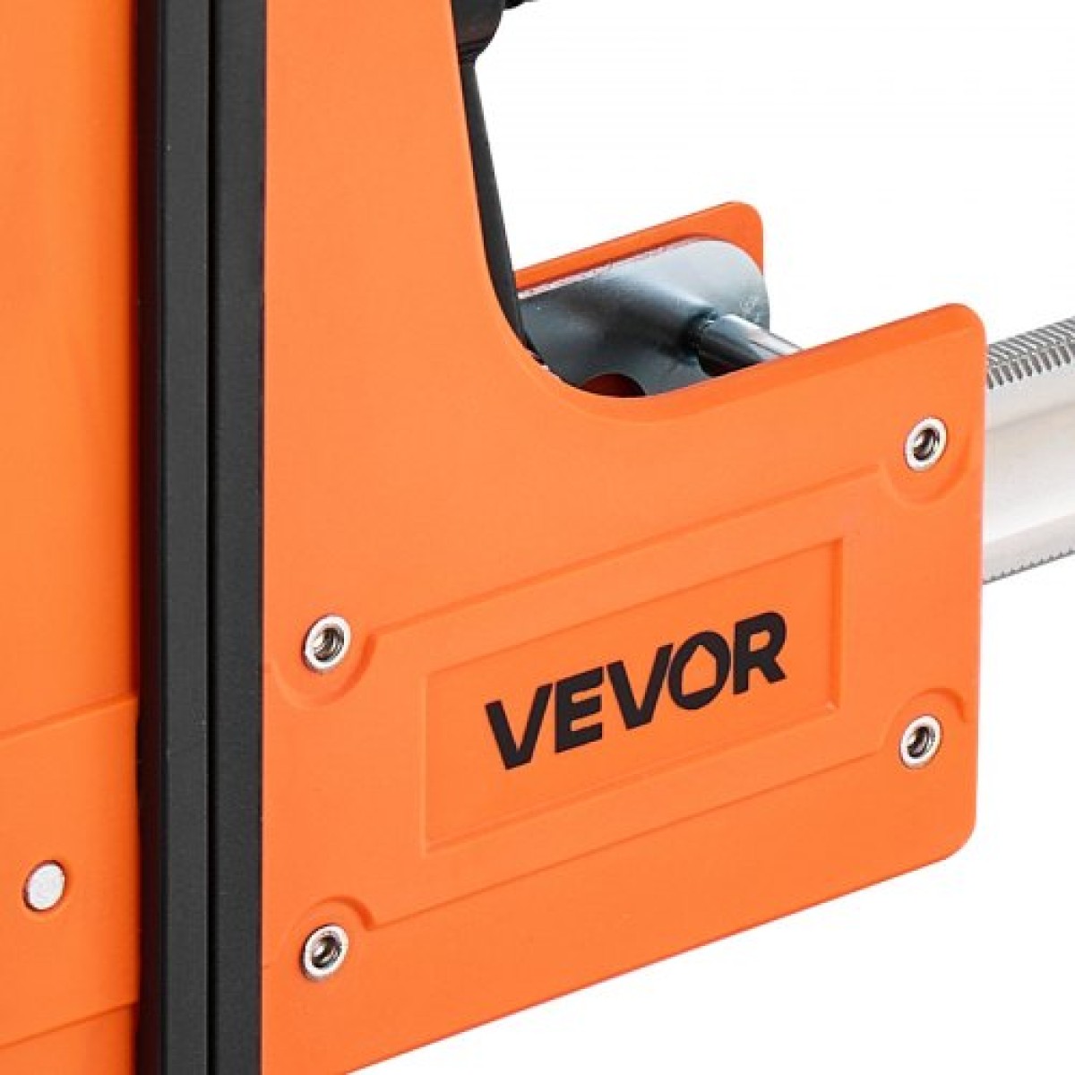 VEVOR Bar Clamps for Woodworking, 2-Pack 60,96 cm Σετ παράλληλων σφιγκτήρων, F-Clamp με όριο φορτίου 680 kg, ομοιόμορφη πίεση, πλαστικό υψηλής αντοχής και ανθρακούχο χάλυβα, για κατεργασία ξύλου μεταλλουργία, πορτοκαλί