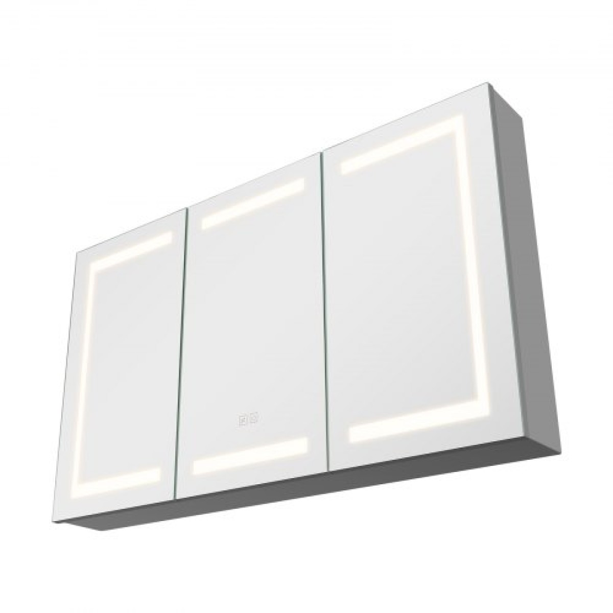 Ντουλάπι φαρμάκου VEVOR Lighted Medicine με καθρέφτη, 100 x 60 cm Επιτοίχιο, 3 Color Dimmable LED Medicine ντουλάπι με σκληρυμένο γυαλί καθρέφτη, λειτουργία μνήμης/2 ρυθμιζόμενα ράφια/πρίζες & USB