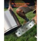 VEVOR Fire Pit Stand for Solo Solo Bonfire, 68,6 cm Smokeless Fire Pit Ring, Ανοξείδωτο ατσάλι Τζάκι Αξεσουάρ πλαισίου στήριξης εστίας Ranger, Φορητό Εργαλεία βάσης για υπαίθριο κάμπινγκ για τζάκι