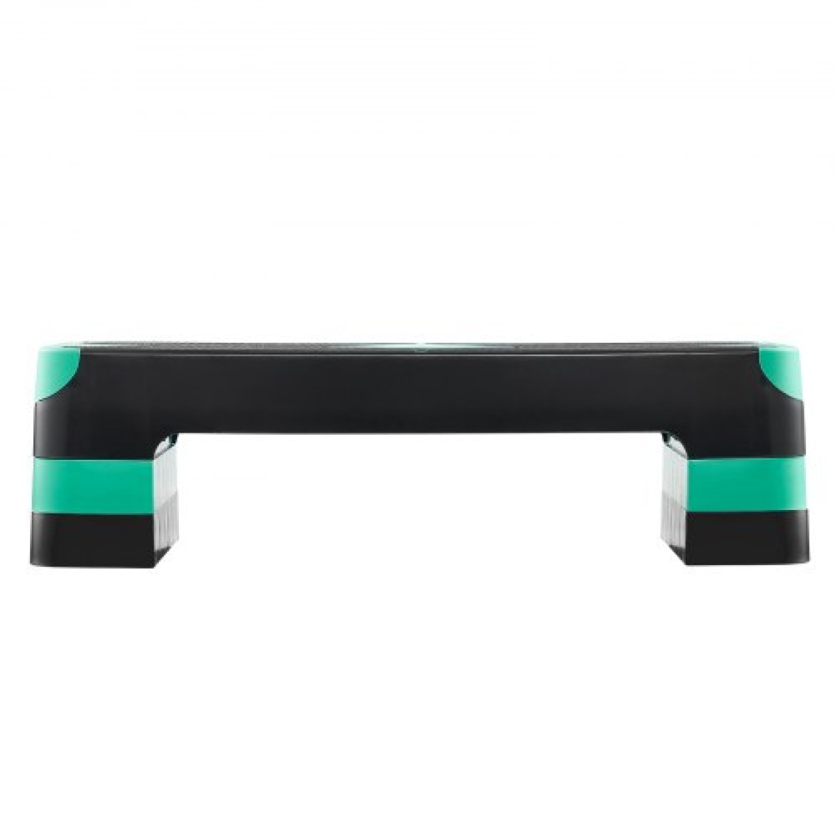 VEVOR Aerobic Step Platform, Aerobic Stepper προπόνησης 28 ιντσών, ρυθμιζόμενο ύψος γυμναστικής Step Deck Trainer με 4 ανυψωτικά, αντιολισθητικός πάγκος επιφανείας για Home Gym Cardio Strength, Πράσινο