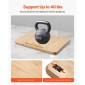 Slider συσκευής VEVOR, Μικρός 10,5 x 13 ιντσών, κυλιόμενος συρόμενος δίσκος με ελαστικούς τροχούς & κούφια λαβή, εύκολος καθαρισμός, κυλιόμενος δίσκος συσκευής για καφετιέρα, πάγκος κουζίνας, φυσικό ξύλο