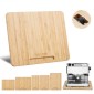 Slider συσκευής VEVOR, Μικρός 10,5 x 13 ιντσών, κυλιόμενος συρόμενος δίσκος με ελαστικούς τροχούς & κούφια λαβή, εύκολος καθαρισμός, κυλιόμενος δίσκος συσκευής για καφετιέρα, πάγκος κουζίνας, φυσικό ξύλο