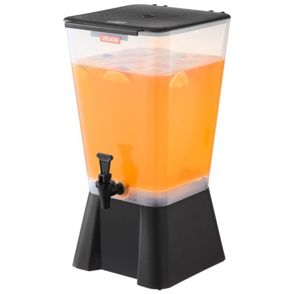VEVOR Beverage Dispenser, 19L Dispenser για πάρτι, Plastic Juice Dispens with No-Drip Spigot, Iced Tea Juice Water Dispensers, για εστιατόρια, ξενοδοχεία, πάρτι