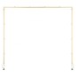 VEVOR Over The Table Rod Stand με σφιγκτήρες, 13"-42" ψηλό & 28"-98" μήκους ρυθμιζόμενο, μεταλλική βάση επιτραπέζιας καμάρας, επιτραπέζιο μπαλόνι καμάρας πλαίσιο για χριστουγεννιάτικα στολίδια πάρτι γενεθλίων γάμου, χρυσό