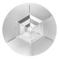 VEVOR Fire Pit Heat Delector for Solo Solo Yukon, 508 mm Bonfire Round for Wood Burning Fire Pit, 304 Ανοξείδωτος διαχύτης θερμότητας, Αποσπώμενο κάλυμμα καυστήρα Αξεσουάρ κάμπινγκ