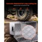 Κουτί εργαλείων κρεβατιού φορτηγού VEVOR Heavy Duty, Εργαλειοθήκη με ρίγες επιμεταλλωμένη με πλαϊνή λαβή και κλειδαριά, θήκη εργαλειοθήκης αποθήκευσης για τρέιλερ, Pickup, RV, 30"x13"x9.6"(762x330.2x243.84mm),
