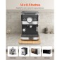 Slider συσκευής VEVOR, μικρός 14 x 9,5 ιντσών, κυλιόμενος συρόμενος δίσκος με ελαστικούς τροχούς & κούφια λαβή, εύκολος καθαρισμός, κυλιόμενος δίσκος συσκευής για καφετιέρα, πάγκος κουζίνας, φυσικό ξύλο