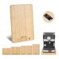 Slider συσκευής VEVOR, μικρός 14 x 9,5 ιντσών, κυλιόμενος συρόμενος δίσκος με ελαστικούς τροχούς & κούφια λαβή, εύκολος καθαρισμός, κυλιόμενος δίσκος συσκευής για καφετιέρα, πάγκος κουζίνας, φυσικό ξύλο