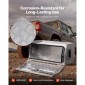 Κιβώτιο εργαλείων κρεβατιού φορτηγού VEVOR Heavy Duty, Εργαλειοθήκη με ρίγες επιμεταλλωμένη με πλαϊνή λαβή και κλειδιά T-lock, Storage Toolbox Chest Organizer για τρέιλερ, Pickup, RV, 30"x13"x13"(762x330.2x330.2mm),
