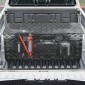 Κουτί εργαλείων κρεβατιού φορτηγού VEVOR Heavy Duty, Εργαλειοθήκη με ρίγες επιμεταλλωμένη με πλαϊνή λαβή και κλειδαριές κλειδιά, θήκη εργαλειοθήκης αποθήκευσης για ρυμουλκούμενο, παραλαβή, 48"x19,5"x17,5"(1219,2x495,3x4, μαύρο)
