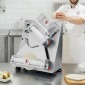 Φύλλο με ρολό VEVOR Pizza Dough, Αυτόματη πρέσα πίτσας από ανοξείδωτο χάλυβα 3-14 ιντσών, Εμπορική ηλεκτρική μηχανή παρασκευής ζυμαρικών 370 W, 260 τμχ ανά ώρα, ρυθμιζόμενο πάχος, με καπάκι πρέσας ζύμης
