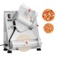 Φύλλο με ρολό VEVOR Pizza Dough, Αυτόματη πρέσα πίτσας από ανοξείδωτο χάλυβα 3-14 ιντσών, Εμπορική ηλεκτρική μηχανή παρασκευής ζυμαρικών 370 W, 260 τμχ ανά ώρα, ρυθμιζόμενο πάχος, με καπάκι πρέσας ζύμης