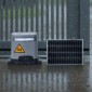 VEVOR Solar Sliding Gate Opener, 280W Electric Gate Opener για πόρτες έως 20m 816kg, Κινητήρας γρανάζι με κυλιόμενο φράχτη πόρτας με αισθητήρα υπέρυθρων & 2 τηλεχειριστήρια, σύστημα ανοίγματος θυρών Driveway