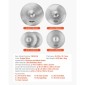VEVOR Low Volume Cymbal Pack 4 τεμάχια 350/400/455/505 mm (14/16/18/20 ίντσες) Κύμβαλα από κράμα για τύμπανο