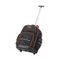 Σακίδιο πλάτης VEVOR Rolling Tool, χωρητικότητα φόρτωσης 110 lbs, τσάντα εργαλείων κυλίνδρου βαρέως τύπου 45 τσέπες σε ρόδες, ρυθμιζόμενη τηλεσκοπική λαβή & σταθερή βάση, οργάνωση εργαλειοθήκης για κατασκευές, μηχανικός