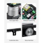 VEVOR Automatic Gate Opener, 550W Electric Sliding Gate Opener για πόρτες έως 25m 1500kg, Nylon Gear Rack Rolling Door Engine με αισθητήρα υπέρυθρων & 2 τηλεχειριστήρια, σύστημα ανοίγματος θυρών Driveway