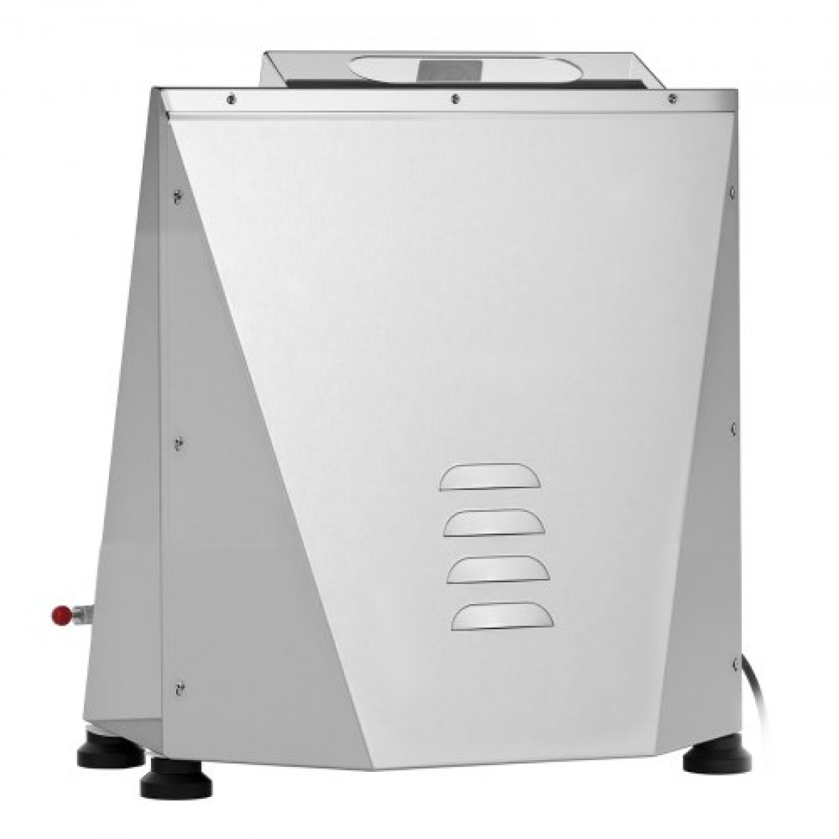 VEVOR Pizza Dough Sheeter, Ημιαυτόματη πρέσα πίτσας από ανοξείδωτο χάλυβα 3-16 ιντσών, Εμπορική ηλεκτρική μηχανή παρασκευής ζυμαρικών 390 W, 260 τμχ ανά ώρα, ρυθμιζόμενο πάχος, με καπάκι πρέσας ζύμης