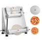 VEVOR Pizza Dough Sheeter, Ημιαυτόματη πρέσα πίτσας από ανοξείδωτο χάλυβα 3-16 ιντσών, Εμπορική ηλεκτρική μηχανή παρασκευής ζυμαρικών 390 W, 260 τμχ ανά ώρα, ρυθμιζόμενο πάχος, με καπάκι πρέσας ζύμης