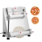 VEVOR Pizza Dough Sheeter, Ημιαυτόματη πρέσα πίτσας από ανοξείδωτο χάλυβα 3-16 ιντσών, Εμπορική ηλεκτρική μηχανή παρασκευής ζυμαρικών 390 W, 260 τμχ ανά ώρα, ρυθμιζόμενο πάχος, με καπάκι πρέσας ζύμης