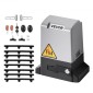 VEVOR Automatic Gate Opener, 280W Electric Sliding Gate Opener για πόρτες έως 25m 816kg, Nylon Gear Rack Rolling Door Poor with Infrared Sensor & 2 Remote Controls, Driveway Gates Open System