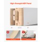 VEVOR Συρόμενη Πόρτα Αχυρώνας, 1067 x 2134 mm, Πάνελ MDF υψηλής αντοχής, Πόρτα αχυρώνα με κιτ υλικού, Αδιάβροχη επιφάνεια PVC, Εύκολη εγκατάσταση, Πλαίσιο H, Ομαλά και αθόρυβα συρόμενα για σαλόνι, μπάνιο