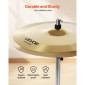 VEVOR Cymbal Pack 4 Pieces Cymbals Drum Set 355/400/505/254 mm(10 14 16 20 Inches) Cymbals for Drum