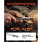 VEVOR 6PCS Wood Lathe Chisel Set HSS Turning Tools Storage Box Lathe Finisher