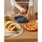 Πρέσα τορτίγιας VEVOR, Πρέσα τορτίγιας και Roti από χυτοσίδηρο 8 ιντσών, Πρέσα Tortilladora βαρέως τύπου, Pataconera Makers με λαβή και 100 τμχ χαρτί περγαμηνής, Πρέσα Taco ζύμης για τορτίγια αλευριού, Tawa