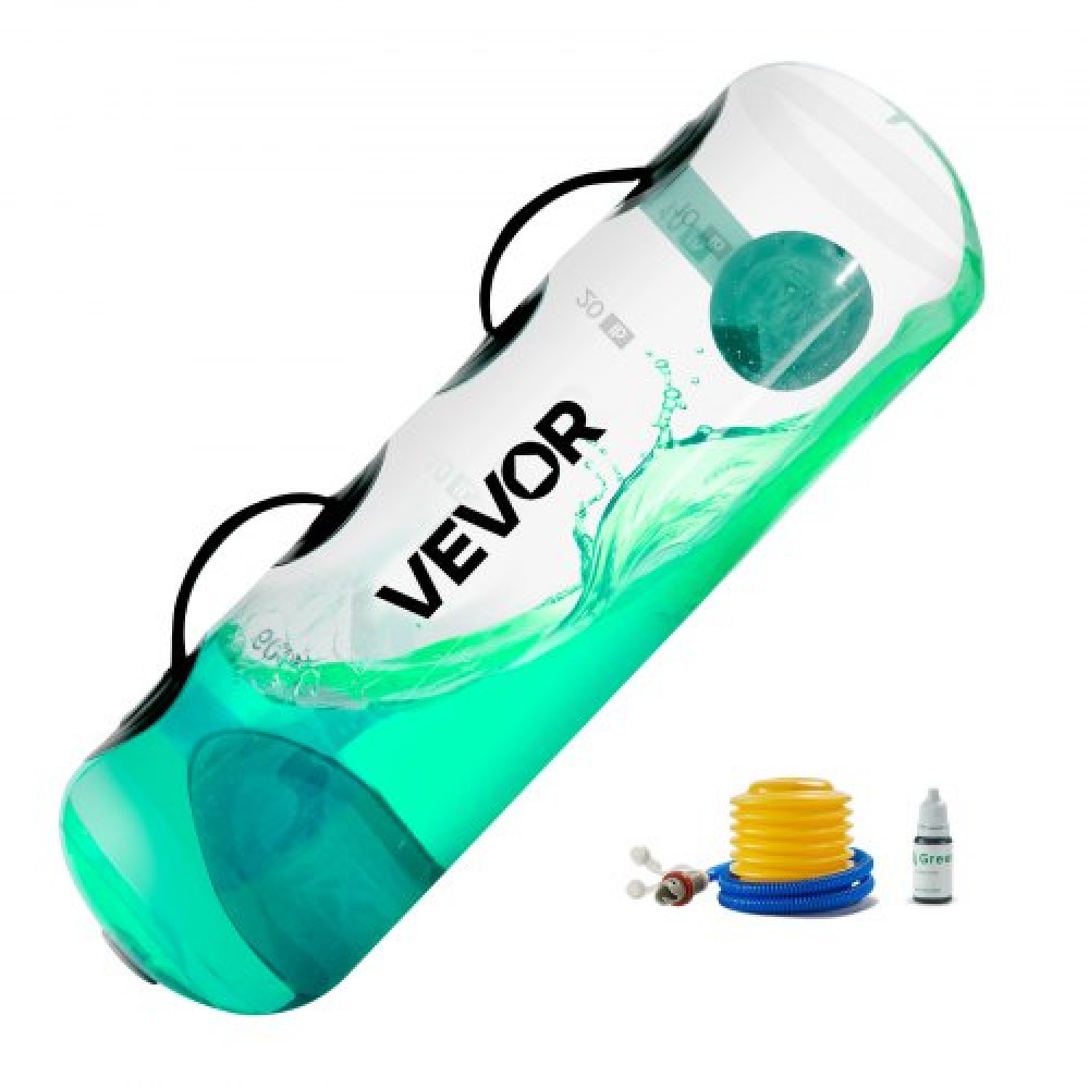 VEVOR Water Weights Aqua Bag, Large Aqua Bags for Workout, 22,68 kg Ρυθμιζόμενος φορητός εξοπλισμός ευστάθειας Fitness & Full Body Exercise, for Strength Core and Balance Training, Home Gym Exercise