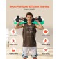 VEVOR Water Weights Aqua Bag, Large Aqua Bags for Workout, 22,68 kg Ρυθμιζόμενος φορητός εξοπλισμός ευστάθειας Fitness & Full Body Exercise, for Strength Core and Balance Training, Home Gym Exercise