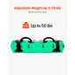 VEVOR Water Weights Aqua Bag, Large Aqua Bags for Workout, 22,68 kg Ρυθμιζόμενος φορητός εξοπλισμός ευστάθειας Fitness & Full Body Exercise, for Strength Core and Balance Training, Home Gym Exercise