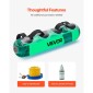 VEVOR Water Weights Aqua Bag, Large Aqua Bags for Workout, 22,68 kg Ρυθμιζόμενος φορητός εξοπλισμός ευστάθειας Fitness & Full Body Exercise, for Strength Core and Balance Training, Home Gym Exercise
