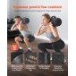 VEVOR Workout Sandbag, Heavy Duty Workout Power Bags with Handles, 2-11 kg Ρυθμιζόμενη τσάντα Slam for Fitness Strength Weight Training Cross-Training, Γυμναστική στο σπίτι, Μαύρο (χωρίς)