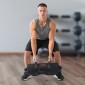 VEVOR Workout Sandbag, Heavy Duty Workout Power Bags with Handles, 2-11 kg Ρυθμιζόμενη τσάντα Slam for Fitness Strength Weight Training Cross-Training, Γυμναστική στο σπίτι, Μαύρο (χωρίς)