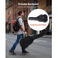 VEVOR 1041 mm (41 ίντσες) Cutway Acoustic Guitar Bundle with Gig Bag for Adult Black