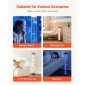 Λάμπα VEVOR Bubble Tube 16 Έγχρωμη 80 cm Αισθητήρια Λάμπα Ενυδρείου για Ανακούφιση Ηρεμώντας