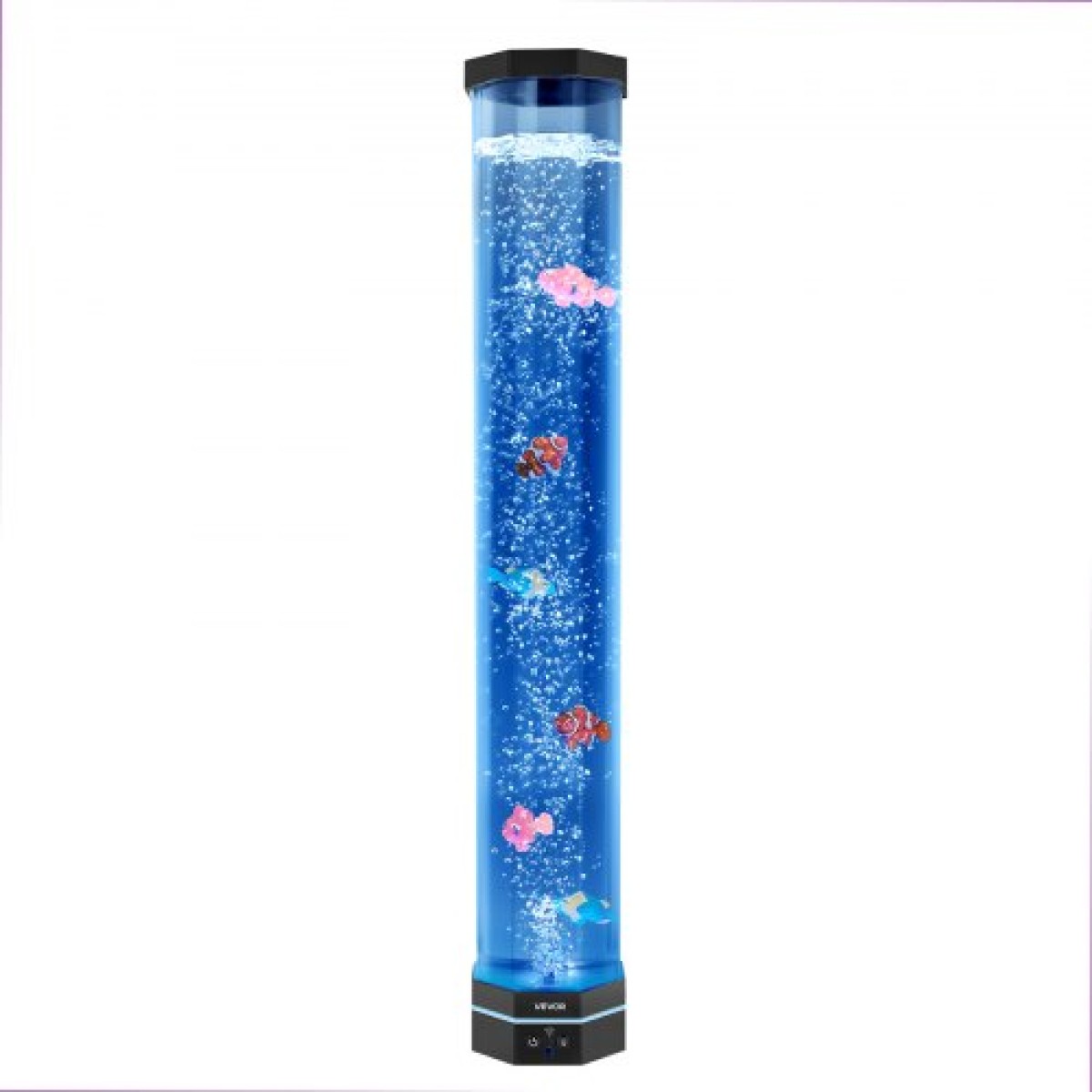 Λάμπα VEVOR Bubble Tube 16 Έγχρωμη 80 cm Αισθητήρια Λάμπα Ενυδρείου για Ανακούφιση Ηρεμώντας
