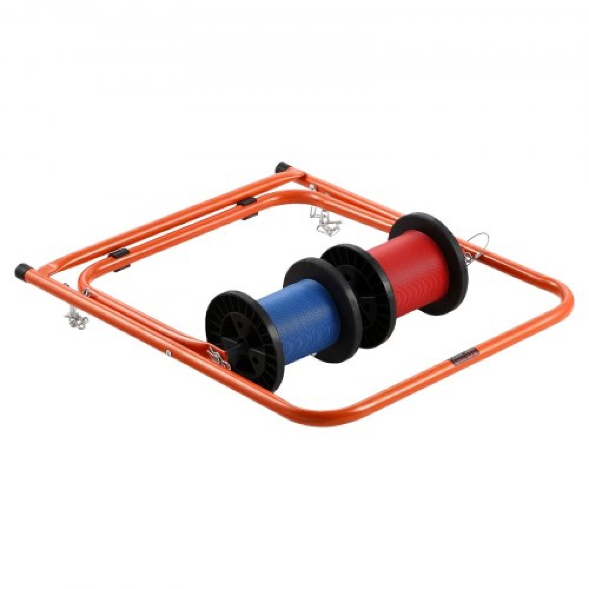 VEVOR Cable Caddy, Πλαίσιο από χάλυβα βαρέως τύπου, θήκη καρουλιού για ηλεκτρικά καλώδια, φορητός διανομέας καλωδίων για έως και 508 mm / 20 σε καρούλια διαμέτρου, 45 kg / 100 lbs Χωρητικότητα για καρούλια καλωδίων, Ηλεκτρική βιομηχανική λιανική πώληση