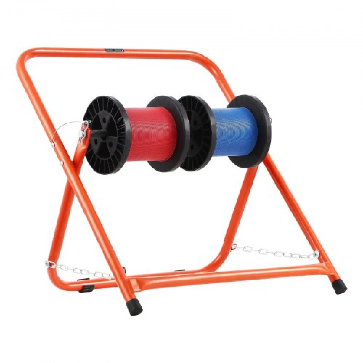 VEVOR Cable Caddy, Πλαίσιο από χάλυβα βαρέως τύπου, θήκη καρουλιού για ηλεκτρικά καλώδια, φορητός διανομέας καλωδίων για έως και 508 mm / 20 σε καρούλια διαμέτρου, 45 kg / 100 lbs Χωρητικότητα για καρούλια καλωδίων, Ηλεκτρική βιομηχανική λιανική πώληση