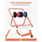 VEVOR Cable Caddy, Πλαίσιο από χάλυβα βαρέως τύπου, θήκη καρουλιού για ηλεκτρικά καλώδια, φορητός διανομέας καλωδίων για έως και 508 mm / 20 σε καρούλια διαμέτρου, 45 kg / 100 lbs Χωρητικότητα για καρούλια καλωδίων, Ηλεκτρική βιομηχανική λιανική πώληση