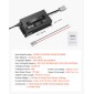 Φορτιστής μπαταριών λιθίου VEVOR 36V 18A, 43,8V, AC-DC LiFePO4 Smart Charger, με βύσμα Anderson, ένδειξη LED, ενεργοποίηση 0V, για επαναφορτιζόμενες μπαταρίες λιθίου LiFePO4 Deep Cycle Boat, RV