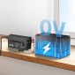 Φορτιστής μπαταριών λιθίου VEVOR 36V 18A, 43,8V, AC-DC LiFePO4 Smart Charger, με βύσμα Anderson, ένδειξη LED, ενεργοποίηση 0V, για επαναφορτιζόμενες μπαταρίες λιθίου LiFePO4 Deep Cycle Boat, RV