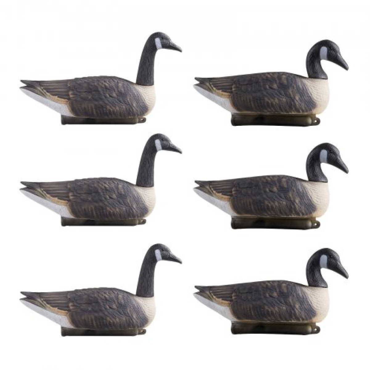 VEVOR Canada Goose Decoys, Outdoors Goose Decoy για κυνήγι υδρόβιων πτηνών, ανθεκτικά πλαστικά πλωτήρες με εξαιρετικά ρεαλιστική βαφή, για διακόσμηση πισίνας, λίμνης, λίμνης, αυλής κήπου, εύκολη μεταφορά και χρήση, 6-συσκευασία